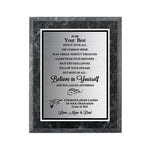 Inspirational "To Be Your Best" Plaque