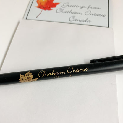 Chatham Souvenir Note Pad & Pen
