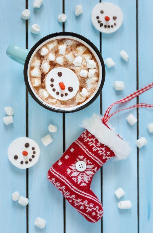 Mini Dehydrated "Snowman Poop" Marshmallows