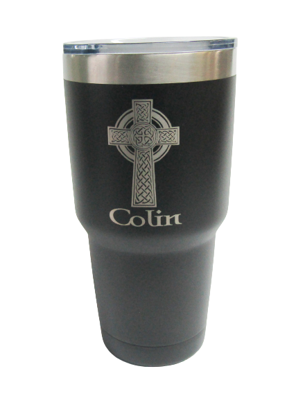 Engraving on Drinkware Brought in with Graphic