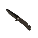 Bison River Black Rescue Knife