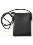 Black Crossbody Purse with Owl Detail