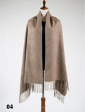 Taupe Cashmere Cape