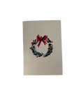 Wreath Pop Up Christmas Card