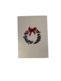 Wreath Pop Up Christmas Card