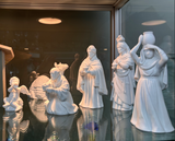 White Porcelain Nativity Set