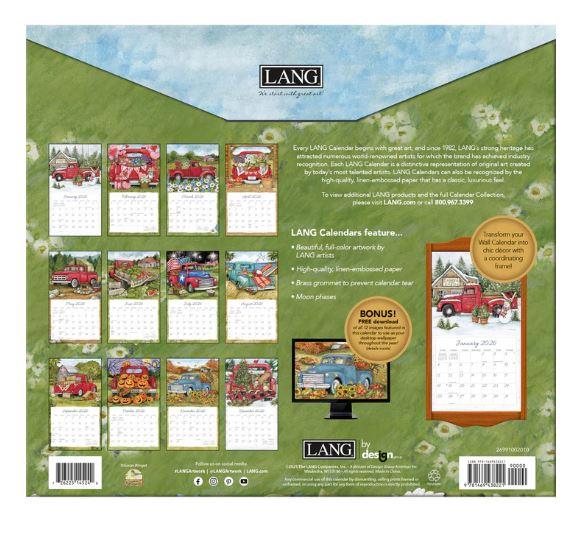 Lang Calender 2026 "Truckin Along"