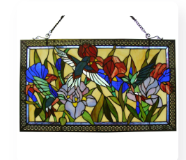 Hummingbird Window Panel