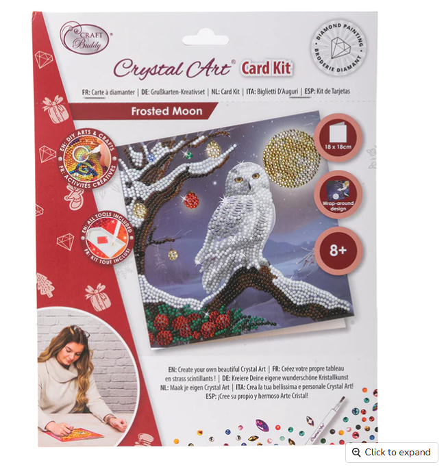 Card Kit "Frosted Moon" Owl