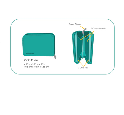 Mauve Embossed Floral Small Wallet