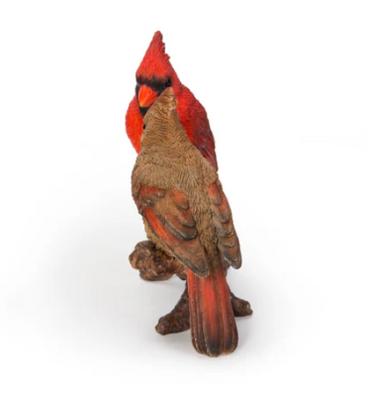 Cardinal Statue – Hand-Painted Polyresin Garden Figurine