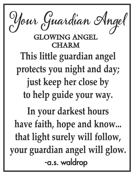Guardian Angel Glow-in-the-Dark Pocket Token