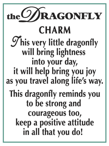 Dragonfly Pocket Charm