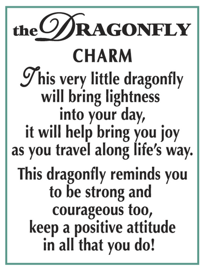 Dragonfly Pocket Charm