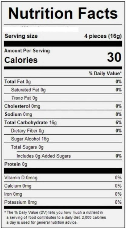 FlavorDrops Zero Sugar Hard Candies 100g