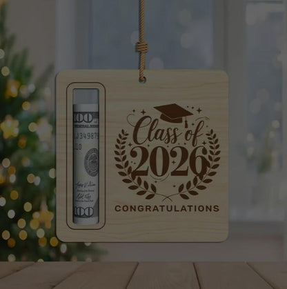 Graduation Money Holder Ornament