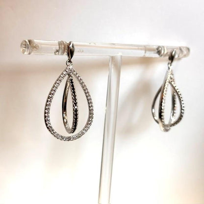 Double Teardrop Earrings
