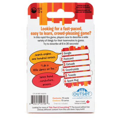 This That & Everything: Things Card Game – Party & Trivia Game