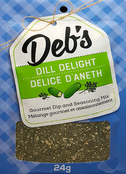Deb’s Dips Dill Delight Gourmet Dip Mix