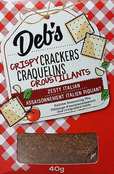 Deb’s Dips Zesty Italian Saltine Seasoning Mix