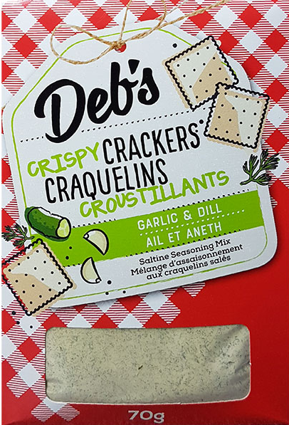 Deb’s Dips Garlic & Dill Saltine Seasoning Mix