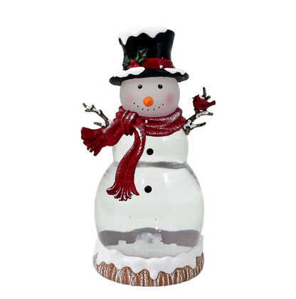 Water-Spinning Snowman with Timer