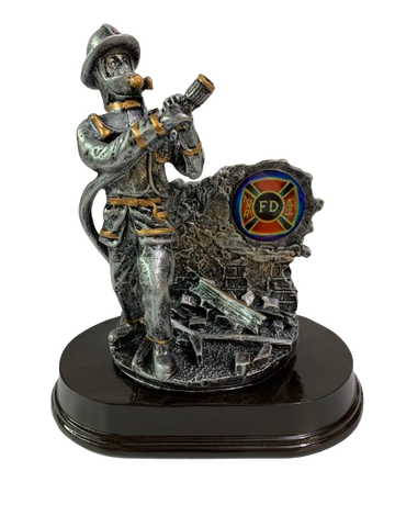 Fireman Statue