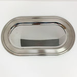 Oval Stainless Steel Tray