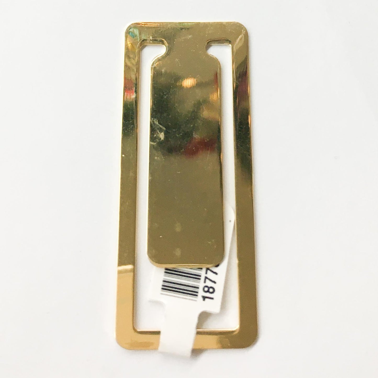 Brass Rectangle Bookmark