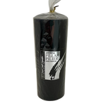 Black Pillar Candle