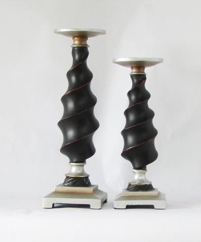 Twisted Candle Holders