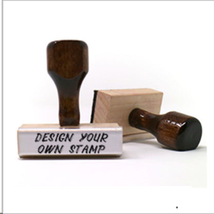 Handmade by Custom Made Rubber Stamp
