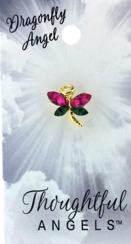 Dragonfly Angel Pin