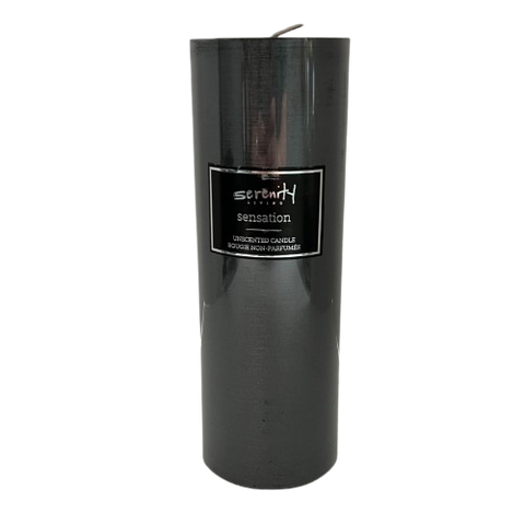 Black Satin Finish Pillar