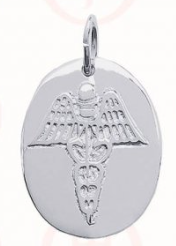 Oval Medical Alert Pendant