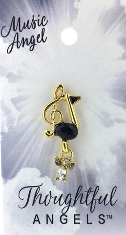 Music Angel Pin