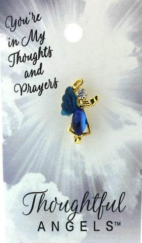 You're in My Thoughts Angel Pin