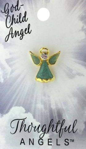 Godchild Angel Pin