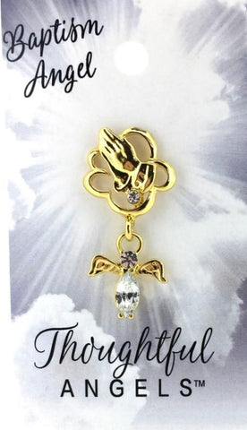 Baptism Angel Pin