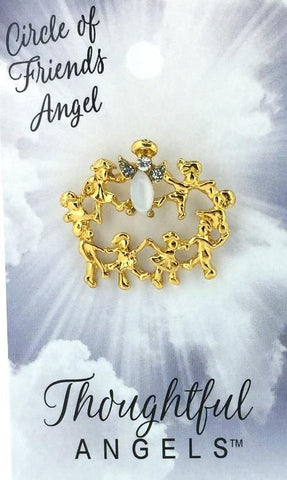 Circle of Friends Angel Pin