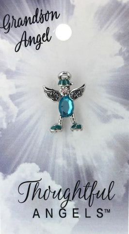 Grandson Angel Pin