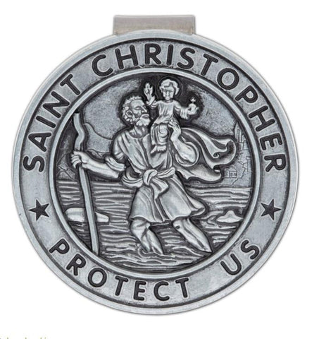 St Christopher Visor Clip