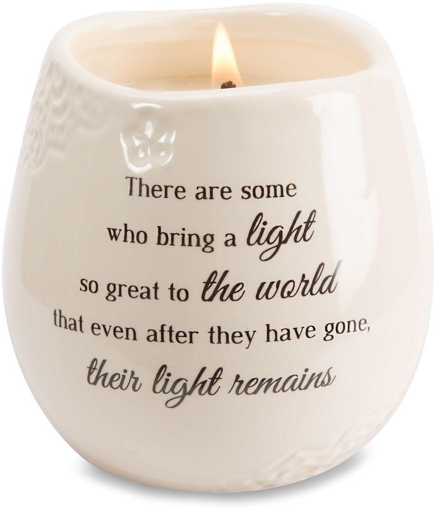 "Light in the World" Soy Wax Memorial Candle