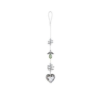 Green Crystal Guardian Angel Suncatcher – Rainbow Maker