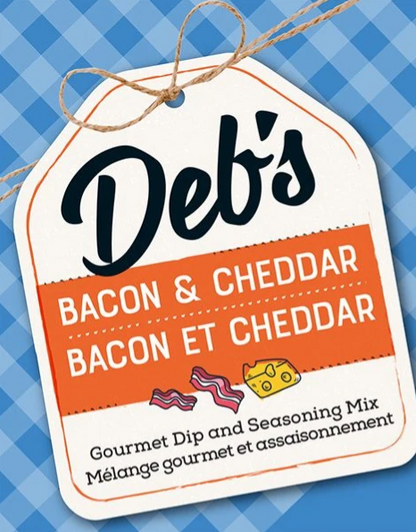Deb’s Dips Bacon & Cheddar Gourmet Dip Mix