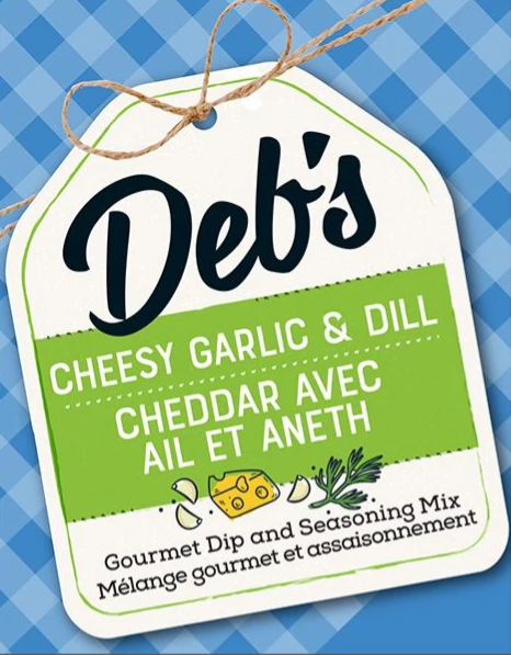 Deb’s Dips Cheesy Garlic & Dill Gourmet Dip Mix