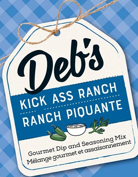 Deb’s Dips Kick Ass Ranch Gourmet Dip Mix