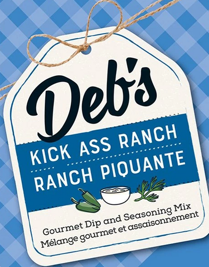 Deb’s Dips Kick Ass Ranch Gourmet Dip Mix