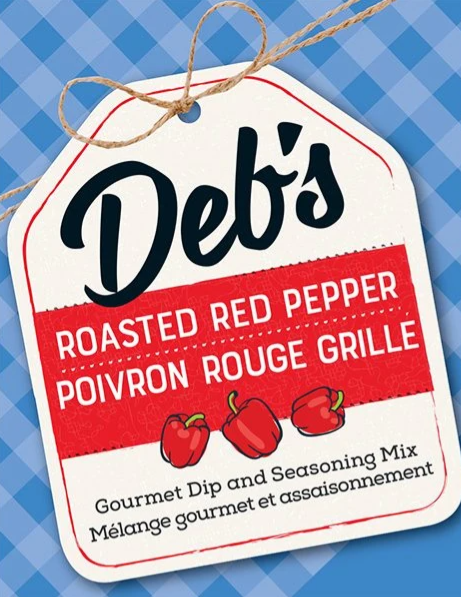 Deb’s Dips Roasted Red Pepper Gourmet Dip Mix