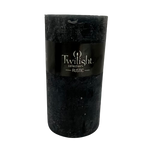 Black Pillar Candle 3x6